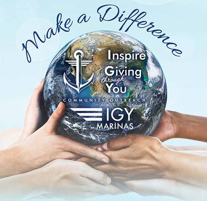 Make a Difference | Inspire Giving through You Community Outreach | IGY MARINAS